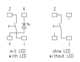 輕觸開關電路圖
